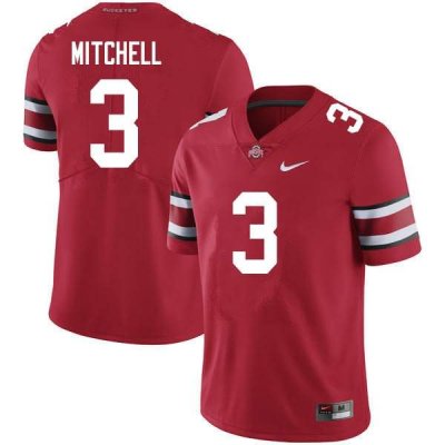 Men's Ohio State Buckeyes #3 Teradja Mitchell Scarlet Nike NCAA College Football Jersey Summer TIW1044GC